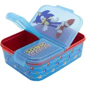 Euromic Sonic Matlåda med 3 Fack, 18 x 13 cm