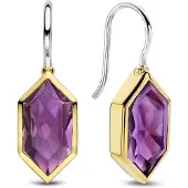 Ti sento Star light pink stone örhängen 7945PU