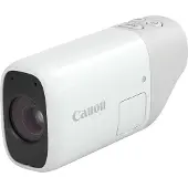 Canon PowerShot ZOOM Essential Kit Monocular Telephoto Compact Camera Kit i vitt, Full HD-video, 10 fps, 3x zoom