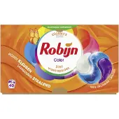 Robijn Tvättkapslar 40st | 3-in-1 Color
