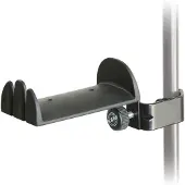 K&M 16080-000-55, Hörlurar, Passiv hållare, inomhus, Svart, Silver