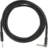 Fender Professional 10 Fots Rak / Vinklad Instrumentkabel Svart