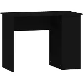 vidaXL Skrivbord svart 100x55x75 cm konstruerat trä