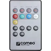 Cameo Flat Par Can Infrared Remote Control