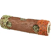 Trixie Pure Nature Tube Tunnel with Hay Brown 30 cm Ø 9 cm