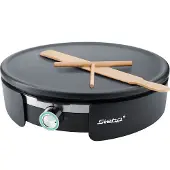 Steba Crepe Maker Xxl 35 Cm Stål/svart