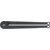 Ks Tools 150.3208 Dubbelmutternyckel, justerbar, 161 mm