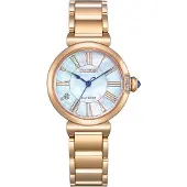 Citizen Eco-Drive Ladies May bells rosegold diamond EM1063-89D