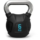 LivePro Premium Rubber Kettlebell - 12kg