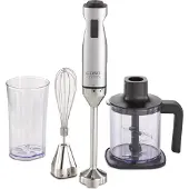 Caso HB 1000, Stavmixer, 1000 W, Svart, Rostfritt stål, Transparent