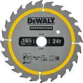 DeWalt DT1949-QZ DT1949-QZ Cirkelsågblad 165 mm 1 st