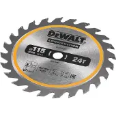 DeWalt DT20420-QZ DT20420-QZ Cirkelsågblad 115 mm 1 st