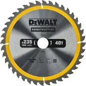 DeWalt Sågklinga för trä DT1955; 235x30 mm; 40T