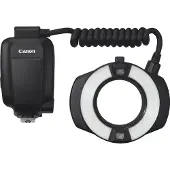 Canon MR-14EX II Macro Ring Lite - Blixt av ringtyp - 14 (m) - för EOS 1D, 2000, 3000, 4000, Kiss X90, Kiss X9i, R5, R6, Ra, Rebel T100, Rebel T7, Rebel T7+
