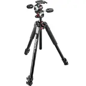 Manfrotto Tripod 055 Alu 3.section Tripod-Kit (MF-055XPRO3-3W)