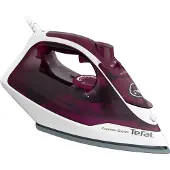 SEB Tefal FV2835E0 Express Steam ångstrykjärn 2400 W Durilium-stryksula, lila/vit
