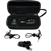 Mackie Clip-on trådlöst mikrofonset EM Wave XLR, trådlös överföringstyp