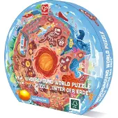 Hape Underjordisk Världspussel