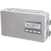 Panasonic -RF-D10EG - Bärbar DAB-radio - 2 Watt - vit