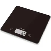 Terraillon KEG41019BK, Elektronisk köksvåg, 5 kg, 1 g, svart, bänkskiva, Rectandel