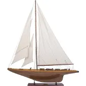 Authentic Models Shamrock Yacht Wood modellbåt