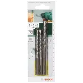 Bosch Power Tools 2609256908 Betong-spiralborr set 5 mm, 6 mm, 8 mm SDS-Quick 1 st