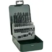 Bosch borrsats för metall HSS-R; 1-10 mm; 19 st.