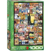 Eurographics Pussel 1000 bitar Journey Around the World 6000-0755
