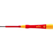 Wiha 42375 Elektriker, VDE, Elektronik och finmekanik Spårskruvmejsel Klingbredd: 2 mm Klinglängd: 50 mm