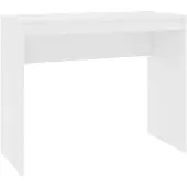 vidaXL Skrivbord vit 90x40x72 cm konstruerat trä