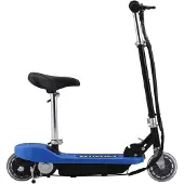 vidaXL Elektrisk sparkcykel med sadel 120 W blå