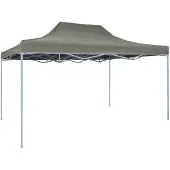 vidaXL Pop-Up hopfällbart tält 3x4,5 m antracit