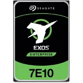Seagate Exos 7E10 ST4000NM025B - Hårddisk - 4 TB - inbyggd - SAS 12Gb/s - 7200 rpm - buffert: 256 MB