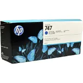 HP No747 Blue Chromatic 300ml Ink Cartridge