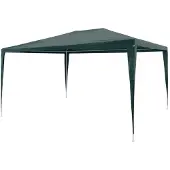 vidaXL Partytält PE 3x4 m grönt