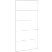 vidaXL Handdukshållare, Vit, 60X10X116 Cm, Stål