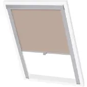 vidaXL Mörkläggande rullgardin beige M08/308 GGL och GGU