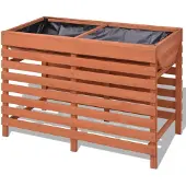 vidaXL Planteringskärl 100x50x71 cm Trä