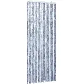 vidaXL Insektsdraperi silver 90x220 cm chenille