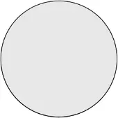 vidaXL Väggspegel svart Ø 60 cm rund
