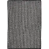 vidaXL Utomhusmatta plattvävd 160x230 cm grå