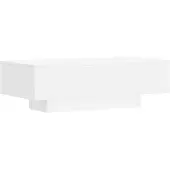 vidaXL Soffbord, Vitt, 100X49,5X31 Cm, Material Träbaserat