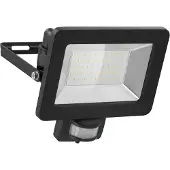 Goobay 53883, Svart, IP44, Gjuten aluminium, Glas, Metall, Plast, I, 0,1 ms, 50 W