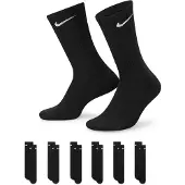 Nike 6-Pack Strumpor, svart
