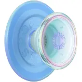 PopSockets 806891, Grepp, Blå, Textmönster, Opalescent Blue, Apple, iPhone 17 Pro Max