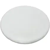 Rugsx Matta BUNNY cirkel vit IMITATION AV KANINSPEL cirkel 100 cm