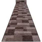 Rugsx Löpare anti-halk ICONA gum brun 67cm 67x500 cm