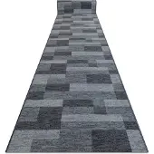Rugsx Löpare anti-halk ICONA gum grå 100cm 100x330 cm