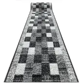 Rugsx Löpare BCF RAFIA grå 100 cm 100x250 cm