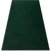 Rugsx Matta SOFTY plain, one colour forest grön 60x100 cm